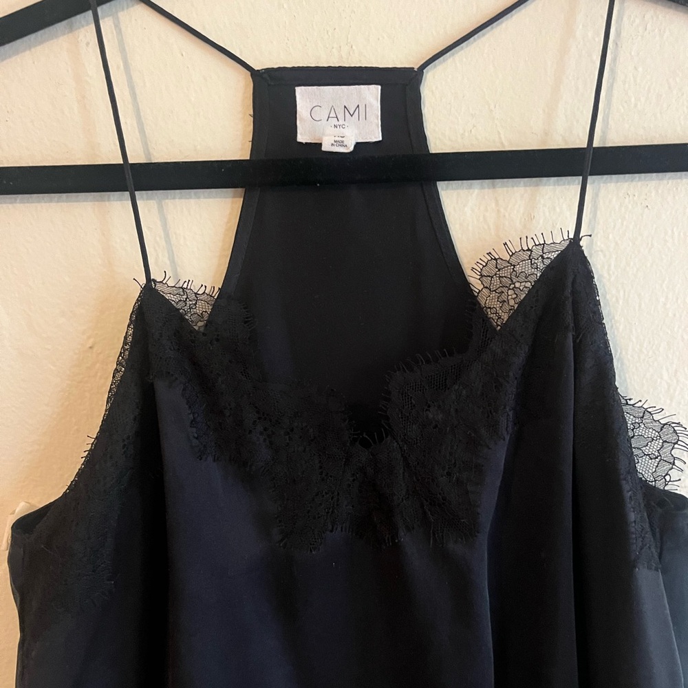 CAMI NYC The Racer Top in Black XS